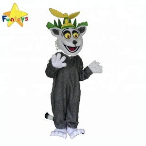 Disfraz de Mascota del Rey Lémur de Madagascar de Funtoys - Product Image 2