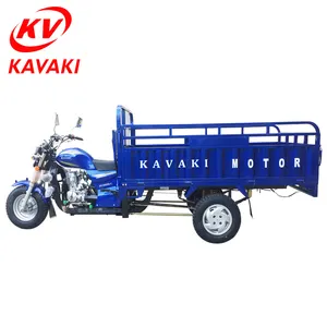 CHINE KAVAKI 200cc refroidi par air 4 temps motorisé 3 roues cargo moto tricycle
