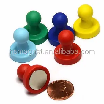 Strong Color magnetic push pin or Fridge Magnets, Photo Magnets ,Whiteboards, Calendars, For Refrigerator, and More