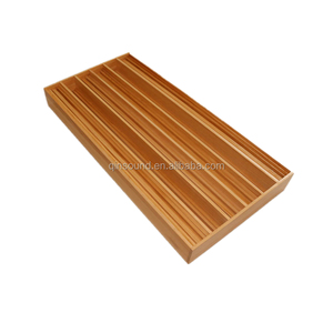 이차 잔향 긴형 강당용 원목 음향 확산기 - Product Image 3