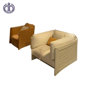 Sala ocio estilo simple muebles silla cómoda tela colorida diseñador simple cómodo sofá silla - Product Image 1