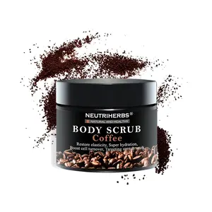 good quality alibaba top 10 supplier coconut milk body scrub dead sea salt scrub charcoal scrub for reduce strech mark