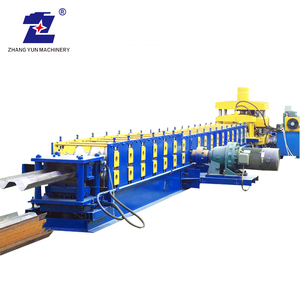 High Speed W Beam 2 Wave Drei-Wellen-Autobahn leitplanke Herstellungs maschine Zaun pfosten maschine - Product Image 6