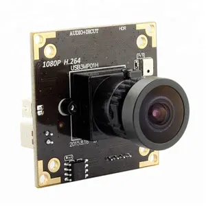 ELP WDR 2,9mm lente AR0331 30fps H 264 3MP USB Placa de cámara para Aptina AR0331 Color CMOS H.264/ MJPEG/YUY2