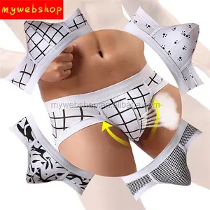 Very Nice Sexy Men's gay Briefs Modal Thong Jockstrap G-string Hole Underwear Boxer