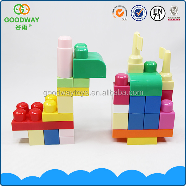 Оптовая 18 видов 48 шт. смешные детские образования diy строительные блоки игрушки