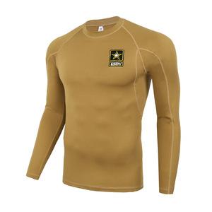 Sous-vêtements thermiques tactiques de sport de plein air Khaki ESDY - Product Image 1