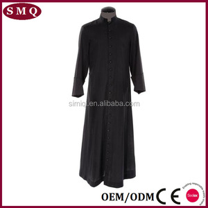 Fabricant OEM Soutane Noire Épiscopale Catholique Romaine - Product Image 5