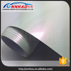 Aire Libre <span class=keywords><strong>El</strong></span> 1.52*20 m Annhao Blanco Perla Camaleón Abrigo Del Coche Del Rollo de Película de Vinilo - Product Image 4