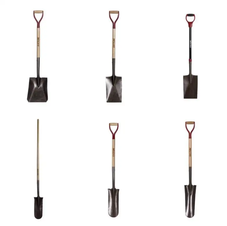 Types Of Spade Shovel Forged Drain Steel Spade