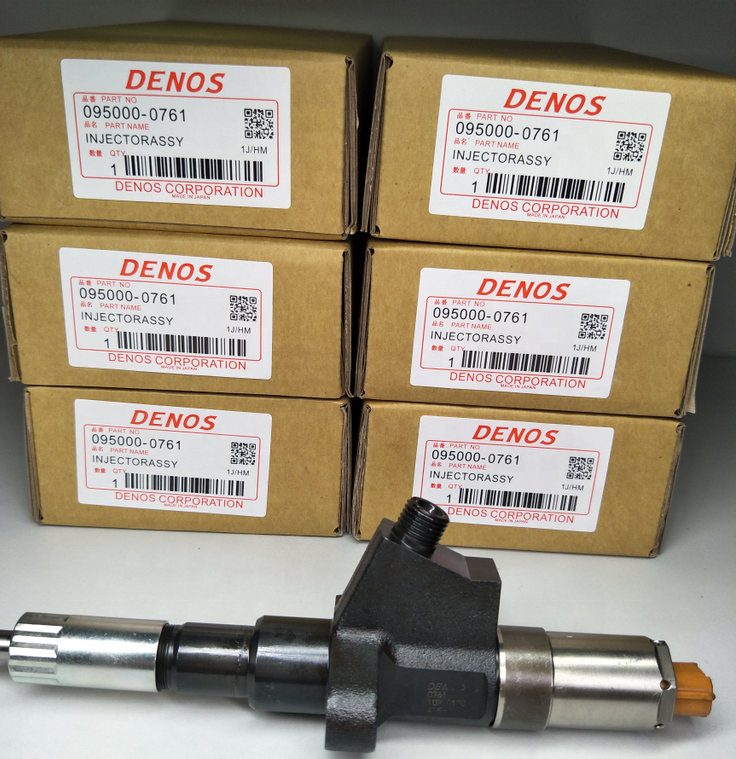 diesel fuel common rail injector 095000-0761  095000-0760  for 6SD1 1153004151 1-15300415-1