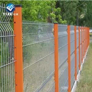 complete in specifications cheap vinyl fence with anti rust powder coated surface for sale YIZE factory