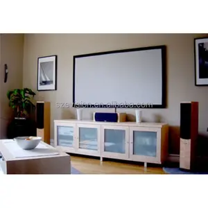 120" High Quality Fixed Frame Projector Screen bring 4K image the best selection for your home theatre projector Screen