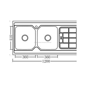 2319 Bồn rửa chén kiểu <span class=keywords><strong>Iran</strong></span> - Product Image 2