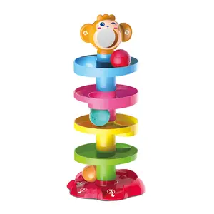 Monkey rolling balls game for baby educational toys