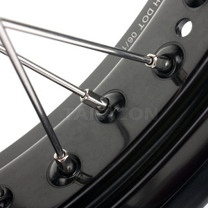 Venta caliente aleación de aluminio motocicleta <span class=keywords><strong>supermoto</strong></span> radios ruedas llanta para Kawasaki <span class=keywords><strong>Honda</strong></span> Suzuki Yamaha KTM HUSQVARNA GasGas Beta Sherco - Product Image 4