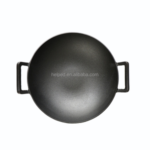 Fabricant d'ustensiles de cuisine en fonte, <span class=keywords><strong>wok</strong></span>/ <span class=keywords><strong>wok</strong></span> <span class=keywords><strong>grill</strong></span>/ <span class=keywords><strong>wok</strong></span> en fonte - Product Image 4