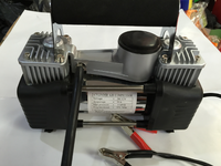 Gonfleur de pneus à Double cylindre robuste, Mini pompe de voiture Portable, compresseur d'air de voiture numérique 12v