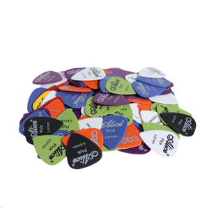 Púas de Guitarra Acústica y Eléctrica de Madera ABS con Superficie Lisa Esmerilada Alice, 100 Unidades en una Caja, Venta al por Mayor - Product Image 4