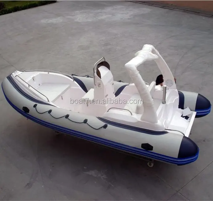 Fiberglass rubber boat inflatable speed rubber boat RIB Fiberglass GRP Rubber boat