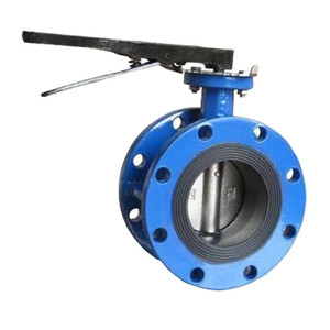 Nhà máy tùy chỉnh DN50 để dn600 đàn hồi ngồi wcb U phần cao su lót tay đôi Mặt bích Van bướm giá - Product Image 6