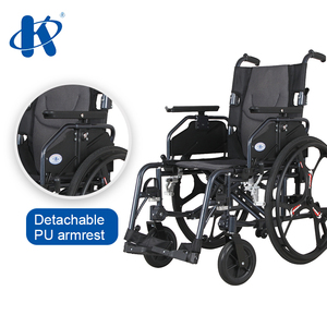 Silla de Ruedas reclinable con función completa, KY956LAQ-A, plegable, de baja posición, ligera, de aluminio, inclinación manual y reclinable - Product Image 5