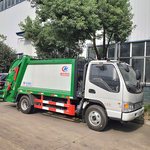 Euro4 Dongfeng Mới 8 tấn thùng rác máy đầm xe tải - Product Image 1