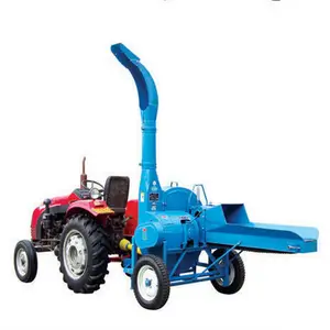 Small manual feeding ensiling chaff cutter for hay