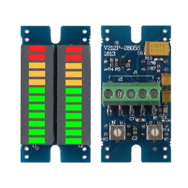 Music Spectrum, Volume Level, Dual Channel LED Display Module, VU Audio Meter