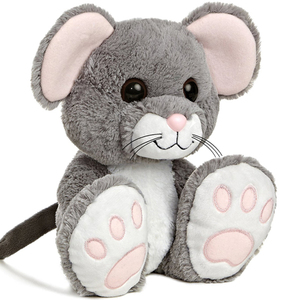 Grand <span class=keywords><strong>Rat</strong></span> en peluche assis 25cm, jouet, oreilles et pieds en peluche, <span class=keywords><strong>Rat</strong></span> en peluche, 30 cm - Product Image 2