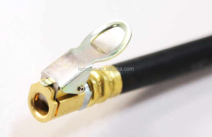 Dial Heavy Duty Use Rubber Hose Tyre Tester Vehicle Motorcycle Car Tire Air Pressure Gauge