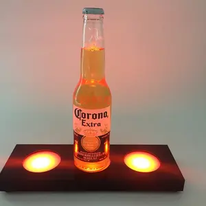 Putih Light Up LED Botol Glorifier Display Stand untuk Botol Anggur