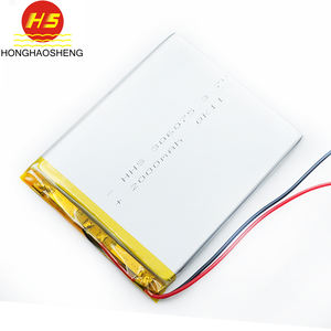 عالية الأداء 306075 بطارية ليثيوم بوليمر <span class=keywords><strong>3</strong></span>.7v 2000mah بطارية ليبو - Product Image 2