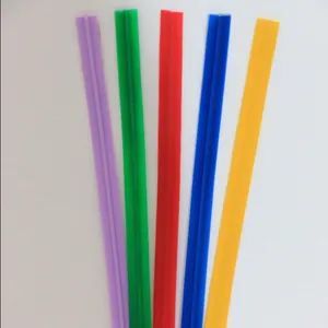 5/32 "PE plastic twist ties/zak sluiting voor voedsel verpakking of vuilniszak