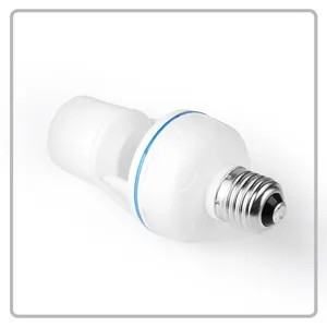 PIR motion sensor E27 DIPIMPIN Cahaya Lampu Basis Pemegang Plastik Bulb Socket