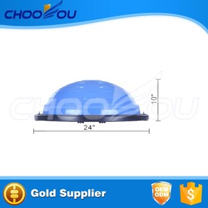 Medio de formación de Yoga <span class=keywords><strong>pilato</strong></span> PVC bola de bosu balance para la venta barata - Product Image 5