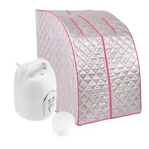 Hơi nước Tắm Hơi, 2L Tắm Hơi Di Động Nhà Spa Steamer Giảm Cân Trọng Lượng Giảm Béo Da Spa Máy Với Lều Xông Hơi Và Điều Khiển Từ Xa