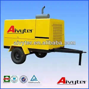 12v unità batteria 185 CFM atlas copco fine aria diesel portatile compressore