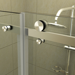 Chất lượng cao không khung thép không gỉ Kính trượt vòi hoa sen cửa phần cứng Kit/vòi hoa sen hệ thống phòng - Product Image 2