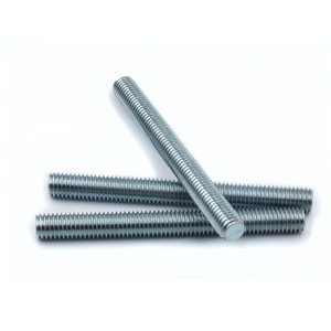Barra Roscada de Extremidade Dupla Totalmente Roscada de <span class=keywords><strong>1</strong></span>/<span class=keywords><strong>4</strong></span>\" (Tamanho Métrico e em Polegadas) M5-M36 DIN 975 - Product Image 3