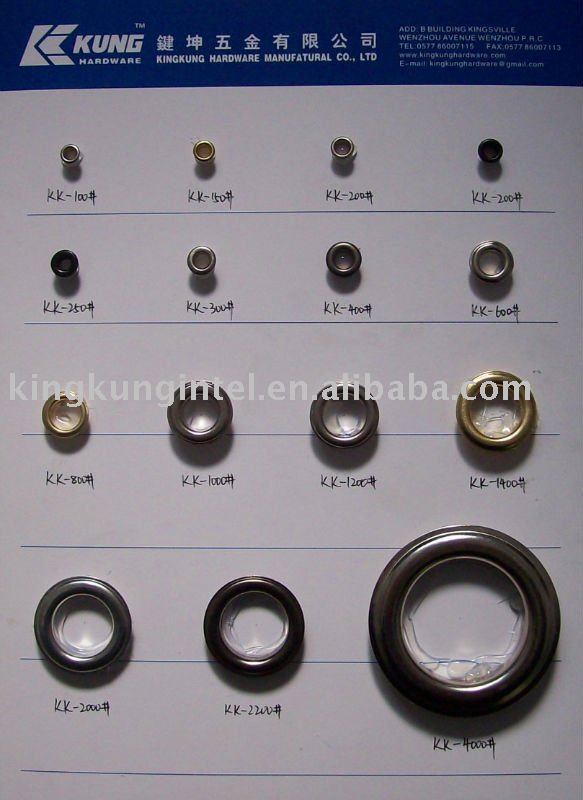 2013 железные металлические люверсы, металлические люверсы из холста, причудливые металлические люверсы