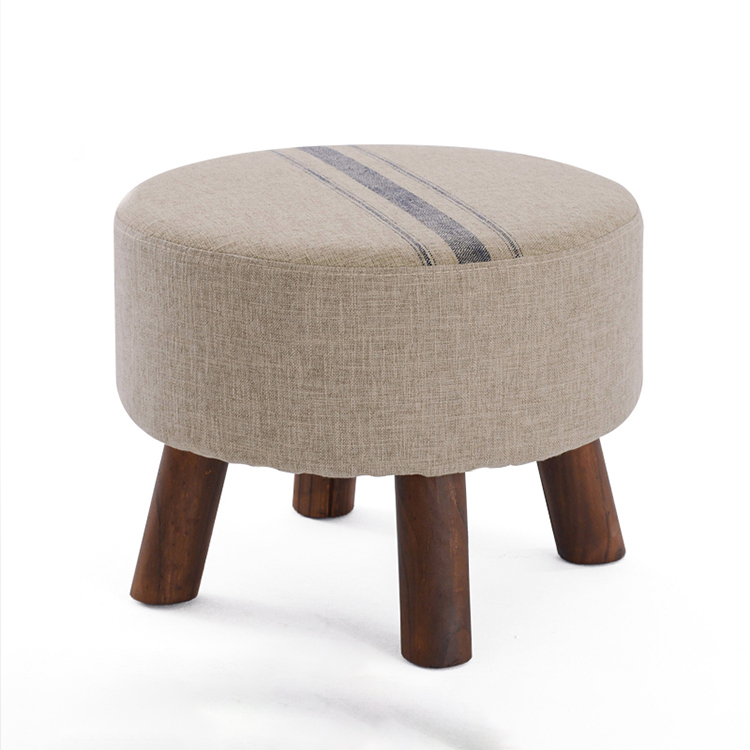 Achats en ligne De Mode Chic Moderne Ronde Pouf Pouf