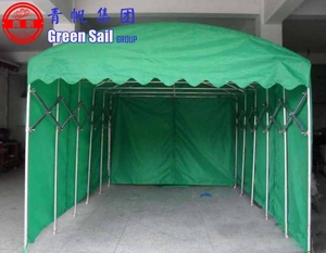 Bâche en PVC de garage rayée, vente en gros, Double couleur, pour tente externe professionnelle - Product Image 3
