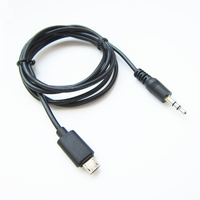 Benutzer definierter 3,5-mm-Stereo-Buchsenstecker an Micro-B 5P-USB-Audioadapterkabel