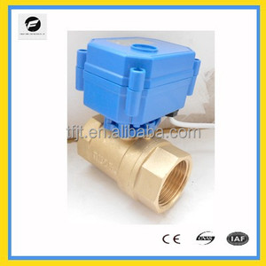 Électrique actionné complet port ball valve avec ROHS cert pour conservation de l'eau agricole, Chauffage et l'eau de projet - Product Image 3