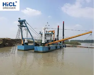 China dredger shipyard 18 pulgadas 3000m 3/h PRECIOS DE dragadora/cortador de arena draga de succión (certificado CCS)