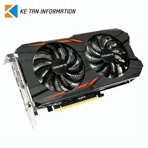 Tarjeta gráfica usada GIGABYTE <span class=keywords><strong>GeForce</strong></span> GTX1050 Windforce OC 2G integrada con memoria de <span class=keywords><strong>2GB</strong></span> <span class=keywords><strong>GDDR5</strong></span> de 128 bits alimentada por <span class=keywords><strong>GeForce</strong></span> <span class=keywords><strong>GTX</strong></span> <span class=keywords><strong>1050</strong></span> - Product Image 3