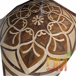 Bouquet en bois personnalisé de haute qualité, médaillon décoratif, conception de sol