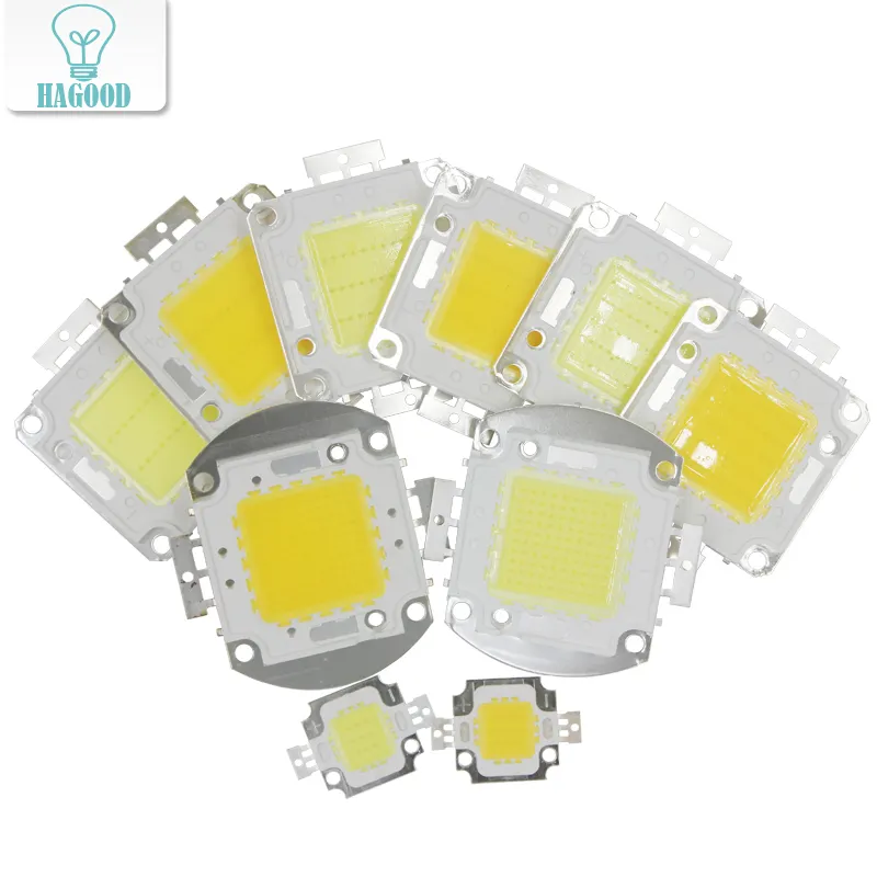 Bombilla LED de alta potencia integrada, Super 10W, 20W, 30W, 50W, 100W, Chips COB, blanco cálido