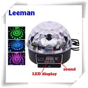 Недорогой светодиодный кристаллический диско-шар Leeman Group DMX512 RGB, 6*15 Вт, RGBW, 4 в 1, пчелиные глаза, Светодиодный луч, движущийся головной свет